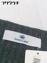 ◇ Sonny Label サニーレーベル URBAN RESEARCH 長袖 ニット セーター サイズF チャコールグレー レディース_画像4