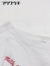 ◇ MILKFED. ミルクフェド ロゴ 長袖 ロンT Tシャツ カットソー サイズ M ホワイト レディース_画像5