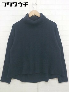 ◇ Sonny Label サニーレーベル URBAN RESEARCH タートルネック 長袖 ニット セーター サイズ F ネイビー レディース