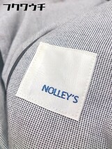 ◇ NOLLEY'S ノーリーズ 1B 膝丈 シングル セットアップ 上下 サイズ38 ブラック系 レディース_画像4