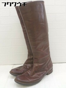 ■ PlusBychasser Prusbay Sales Long To Long Boots 24 см Brown Ladies