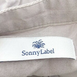 ◇ ◎ Sonny Label サニーレーベル URBAN RESEARCH インナー付き 長袖 膝下丈 ワンピース サイズFree グレー レディースの画像5