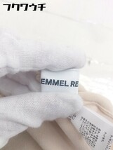 ◇ EMMEL REFINES スリットネック ニット ロング セーラー スカート セットアップ上下 表記なし ベージュ レディース_画像4