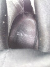 ◇ STUDIOUS ステュディオス ショート ブーツ サイズS ブラック レディース P_画像5