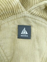 ◇ merlot メルロー コーデュロイ素材 サロペット ベージュ系 レディース P_画像4