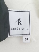 ◇ ROPE PICNIC ロペピクニック サイドジップ サロペット サイズ38 ブラック レディース P_画像4