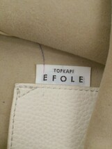◇ TOPKAPI EFOLE トプカピ エフォル ハンド バッグ アイボリー系 レディース P_画像5
