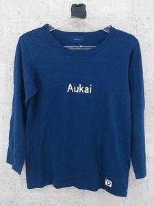 ◇ melelana URBAN RESEARCH DOORS アーバン リサーチ ドアーズ 長袖 Tシャツ カットソー サイズF ブルー系 レディース