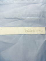 ◇ Spick & Span スピック＆スパン 長袖 シャツ ブラウス ブルー系 レディース P_画像4