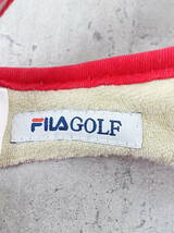 ◇ FILA GOLF フィラゴルフ サンバイザー 帽子 レッド系 レディース P_画像5