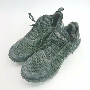 ◇ NIKE ナイキ AH8050-005 AIR270 クッション性 紐調節 ブランドロゴ 軽量 スニーカー サイズ27.0 ブラック メンズ E