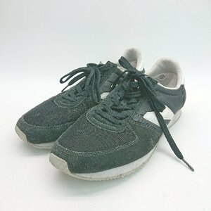 ◇ NEW BALANCE ニューバランス U220AA2 メッシュ素材 ブランドロゴ スニーカー サイズ28 ブラック メンズ E