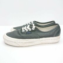 ◇ vanｓ ヴァンズ シンプル カジュアル ローカット 無地 スニーカー サイズ23.0 ブラック メンズレディース E_画像2