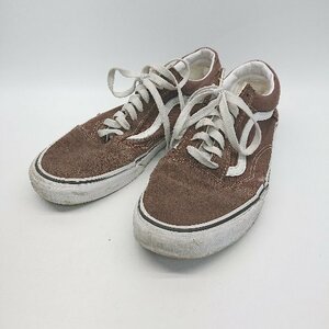 ◇ VANS ヴァンズ ストリート カジュアル スニーカー サイズ28 ブラウン メンズ E