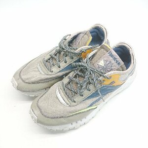 ◇ Reebok リーボック 1y3501 ローカット クラシック スニーカー サイズ24.5 ブラウン系 レディース E