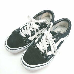 ◇ Vans Ultracush 556436-0001 Размер кроссовок с шнурками 22,5 черных/белых дам E