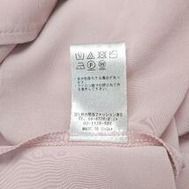 ◇ tocco closet トッコ クローゼット リボン ボタン 薄手 シンプル オシャレ 長袖 シャツ サイズM ピンク レディース E_画像5