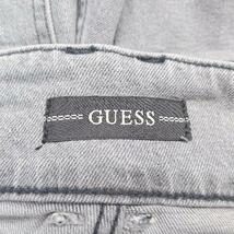 ◇ ◎ guess デニム ジーンズ ジップフライ ハイウエスト 脚長 カジュアル パンツ サイズ25 ブルー レディース E_画像4