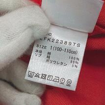 ◇ LOWRY'S FARM キッズ 子供服 ラウンドネック プルオーバー 半袖 Tシャツ サイズ100-110ｃｍ オレンジ レディース E_画像5