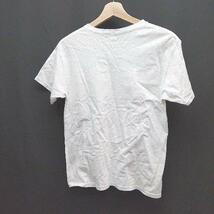 ◇ GOOD ROCK SPEED 丸首 ワンポイント プルオーバー コットン100% シンプル 半袖 Tシャツ サイズF ホワイト レディース E_画像2