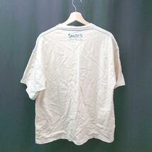 ◇ SMITH‘S BROOKLYN N.Y. コットン100％ クルーネック 胸ポケット ロゴ 半袖 Tシャツ サイズS ベージュ レディース E_画像2