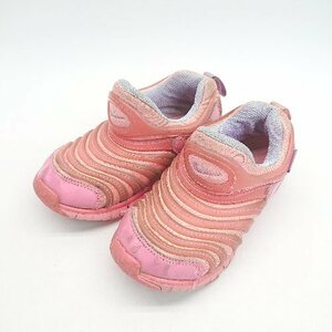 ◇ NIKE ナイキ 子供靴 軽量 かわいい スポーティー 入れ口大きめ スニーカー サイズ17cm ピンク レディース E