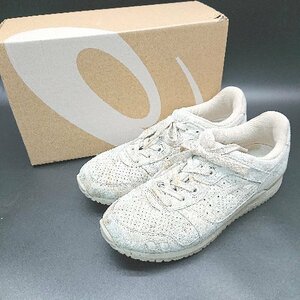 ◇ ◎ ASICS ローカット スポーティー シンプル カジュアル スニーカー サイズ26 グレー メンズ E