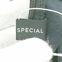 ◇ MAISON SPECIAL 裾ファスナー ピンタック バックウエストゴム パンツ サイズ34 ブラック レディース E_画像5