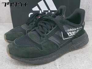 ◇ ◎ adidas アディダス ZX 500 RM AT BB7443 スニーカー シューズ 27.5cm ブラック メンズ