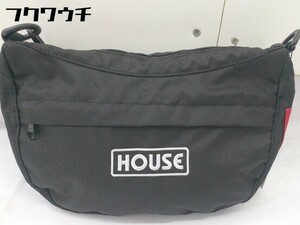 ◇ ◎ ●未使用● IN THE HOUSE インザハウス ショルダー バッグ ブラック レディース メンズ