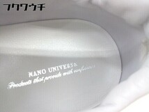 ◇ ◎ nano universe ナノユニバース スニーカー シューズ サイズ25cm ホワイト メンズ_画像5