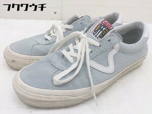 ◇ VANS ヴァンズ オーセンティック スニーカー シューズ 28ｃｍ ライトブルー ホワイト メンズ