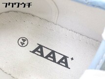 ◇ ◎ AAA トリプルエー タグ付き スニーカー シューズ サイズ44 ブルー系 メンズ_画像5