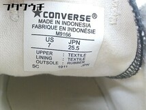 ◇ CONVERSE コンバース M9166 ALL STAR OX スニーカー シューズ サイズ25.5cm ブラック メンズ_画像7