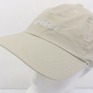 ◇ Reebok リーボック キャップ 帽子 ベージュ 57-59cm メンズの画像2