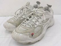 ◇ FILA フィラ スニーカー シューズ サイズ25cm ホワイト系 メンズ_画像2