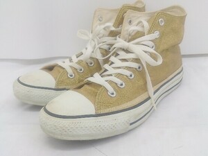 ◇ CONVERSE コンバース ALL STAR PSYCHEDELIC HI WHITE. 1R873 スニーカー シューズ サイズ28ｃｍ ゴールド メンズ P