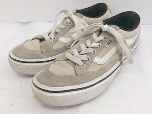 ◇ VANS ヴァンズ FALKEN V3830-SC スニーカー シューズ サイズ25cm ベージュ系 メンズ P