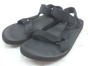 ◇ Teva テバ サンダル シューズ サイズ27cm相当 ブラック メンズ