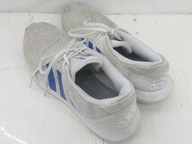 ◇ adidas アディダス CORERACER FX3592 スニーカー シューズ サイズ26cm ホワイト ブルー系 メンズ P_画像3