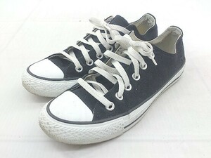 ◇ CONVERSE コンバース 32765141 スニーカー シューズ サイズ 24cm ブラック レディース メンズ P