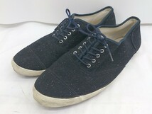 ◇ BEAUTY & YOUTH UNITED ARROWS ストレートチップ スニーカー シューズ （約26ｃｍ相当） ネイビー メンズ P_画像2