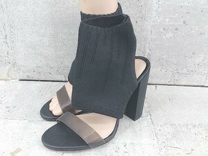 ◇ ZARA WOMAN ザラウーマン サンダル 36 ブラック レディース