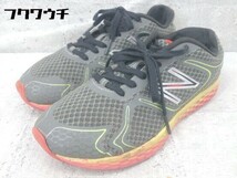 ◇ New Balance ニューバランス KJ980GRY スニーカー シューズ 23cm グレー レディース_画像1