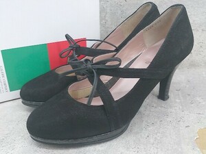 * GINZA Kanematsu Ginza Kanematsu heel pumps 22 1/2 B black lady's 