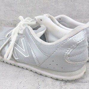 ◇ New Balance ニューバランス WL555SI スニーカー シューズ 24cm グレー レディースの画像3