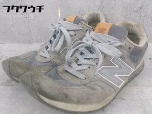 ◇ New Balance ニューバランス MRL996UY スニーカー シューズ サイズ25cm グレー ブラウン レディース