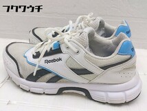 ◇ Reebok Royal Run Finish Shoes DV8776 スニーカー シューズ サイズ23.5cm ホワイト ライトブルー レディース_画像3