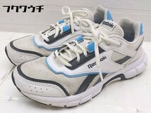 ◇ Reebok Royal Run Finish Shoes DV8776 スニーカー シューズ サイズ23.5cm ホワイト ライトブルー レディース_画像2