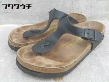 ◇ BIRKENSTOCK ビルケンシュトック GIZEH トングサンダル サイズ36 ブラック レディース_画像1